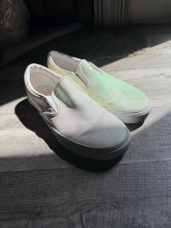 Vans Shoes - UV Sparkle Vans- White Iridescen